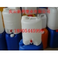 10升水嘴塑料桶，10公斤水龍頭塑料桶，10L白色塑料桶.